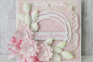 Decorative Floral SVG Card